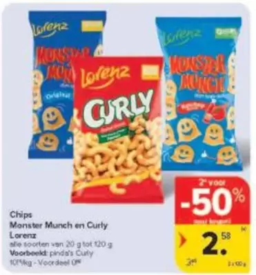 Monster -  Munch en Curly