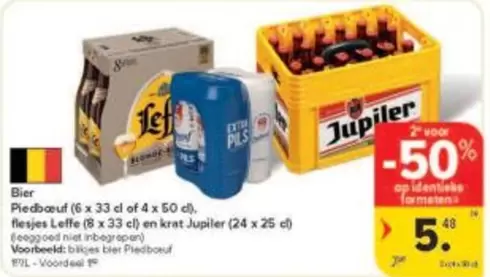 Extra - Piedbauf & Leffe & Jupiler