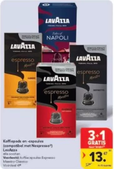 Koffiepads en -capsules