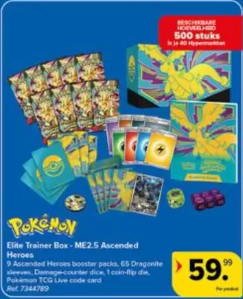 Pokemon - Elite Trainer Box - ME2.5 Ascended Heroes