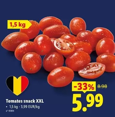 Snack - Tomates snack