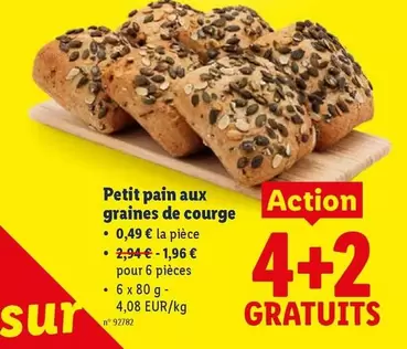De - Petit pain aux graines de courge