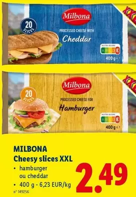 Cheesy slices XXL
