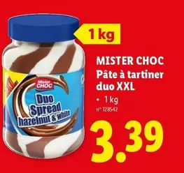 White - Pâte à tartiner duo XXL