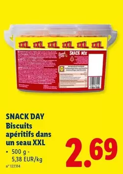 Snack - Biscuits apéritifs