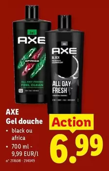 Black - Gel douche