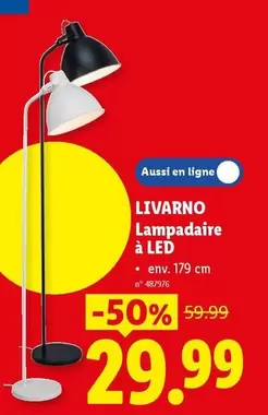 LIVARNO Lampadaire à LED