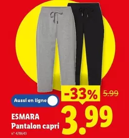 Pantalons capri