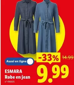 Robe en jean n° 496605