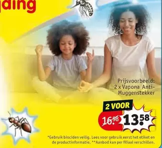 De - Anti-Muggenstekker