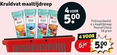 Bar - Maaltijdreep
