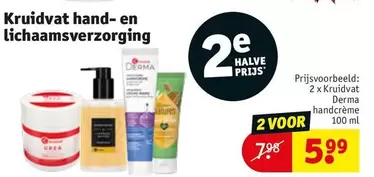 Kruidvat hand- en lichaamsverzorging