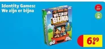 We - Identity Games:  zijn er bijna