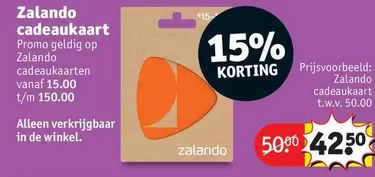 De - Cadeaukaart