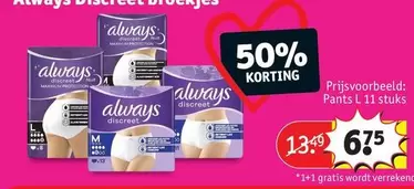 Discreet Broekjes