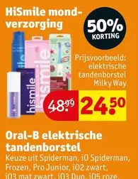 Frozen - elektrische tandenborstel Milky Way