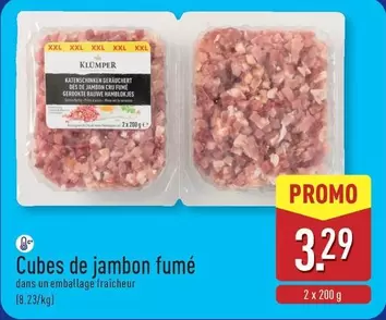 De - Cubes de jambon fumé