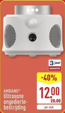 Ultrasonic pest repeller