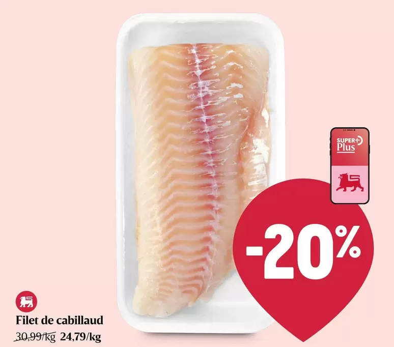 De - Filet de cabillaud