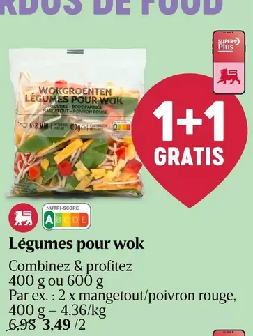 Légumes pour wok