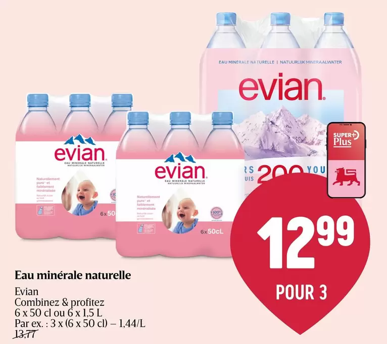 Eau minérale naturelle