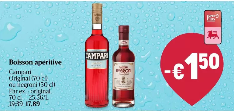Campari Original ou negroni
