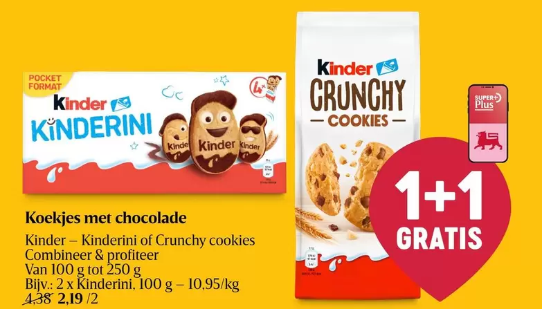 Kinderini Of Crunchy cookies
