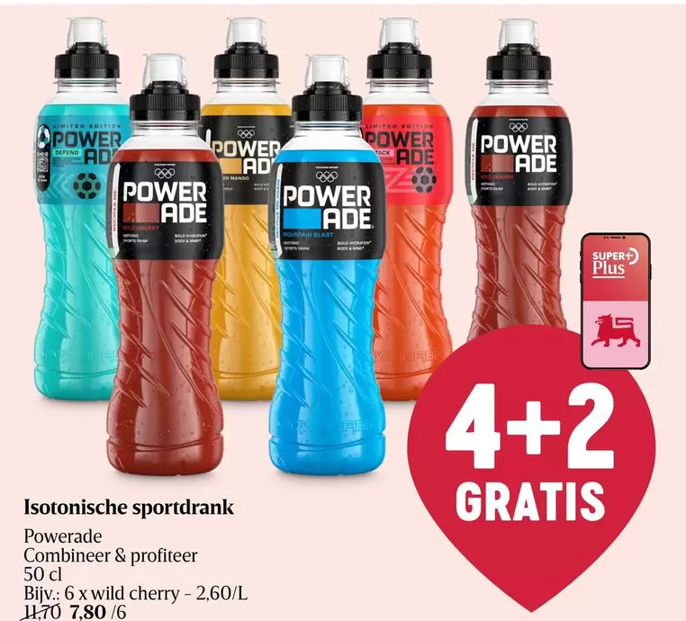 Isotonische sportdrank