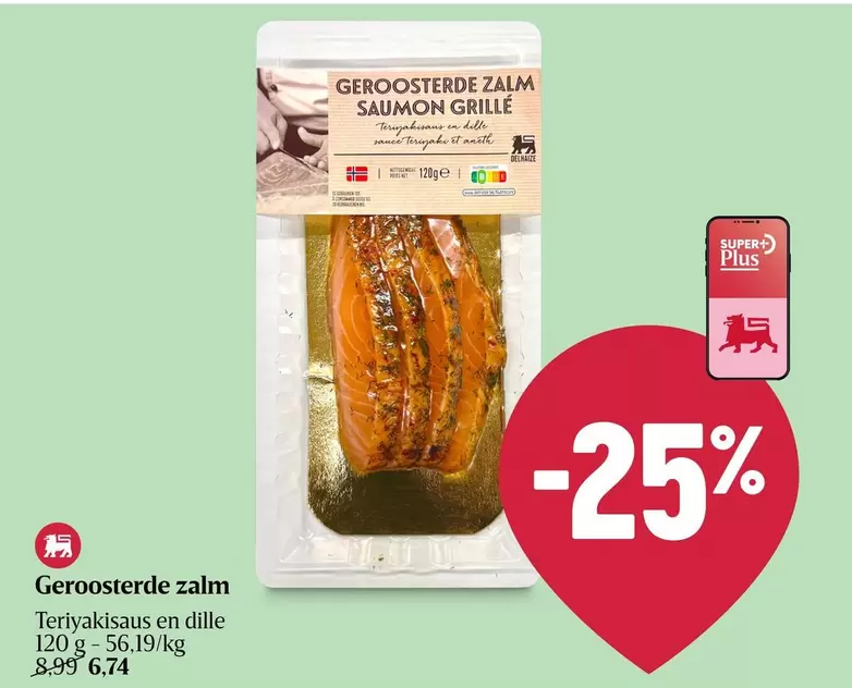 Post - Geroosterde zalm