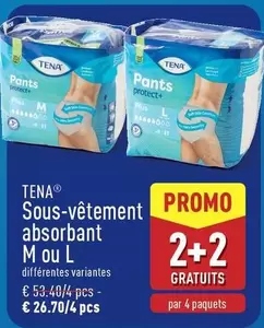 Sous-vêtement absorbant