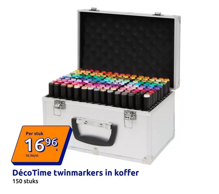 Twinmarkers In Koffer