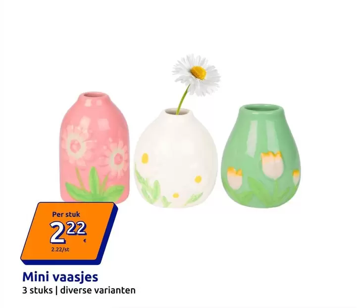 Mini vaasjes