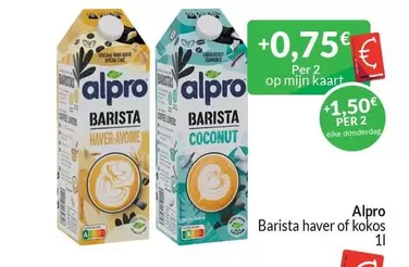 Barista haver of kokos