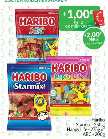 Abc - Haribo Starmix, Happy Life, ABC