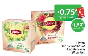 Free - Infusie Rooibos of Lindebloesem