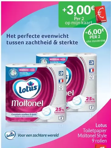 Toiletpapier Moltonel Style