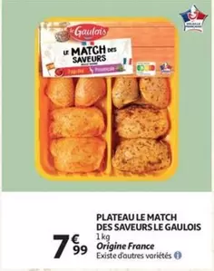 PLATEAU LE MATCH DES SAVEURS