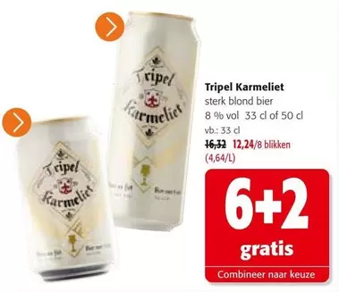 Tripel Karmeliet sterk blond bier