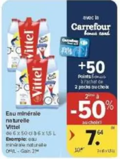 De - Eau min
rale naturelle