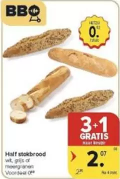 Bbq - Half stokbrood