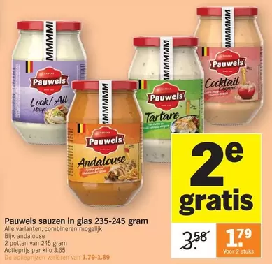 De - Pauwels sauzen in glas