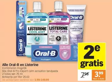 Free - Oral-B en Listerine