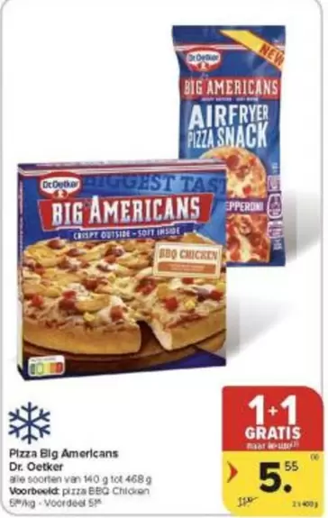 Snack - Pizza Big Americans