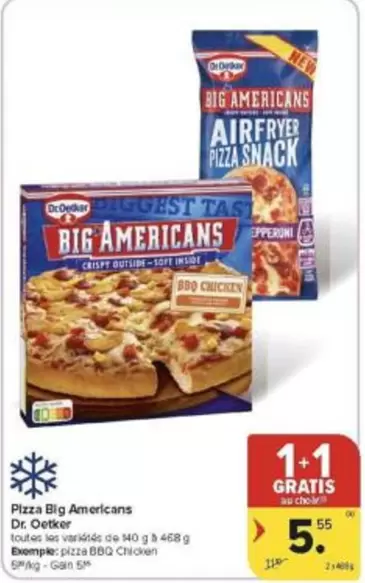 Snack - Pizza Big Americans