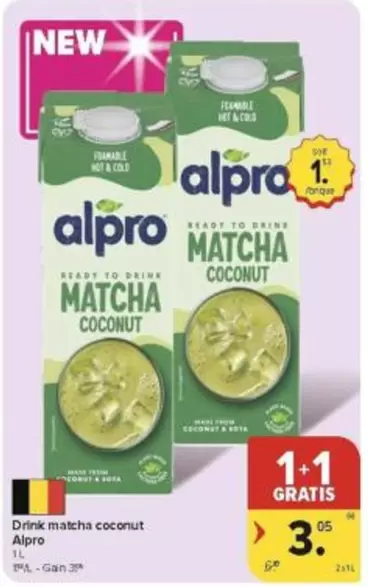 Drink matcha coconut