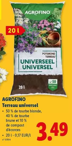 De - Terreau universel