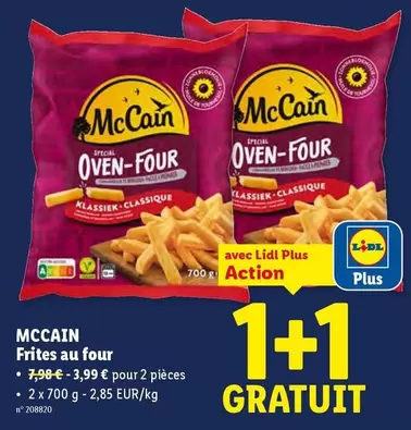 Frites au four