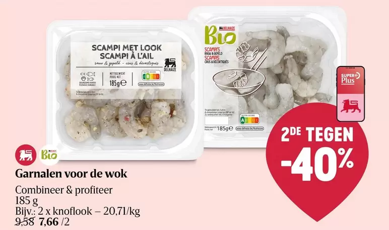 De - Garnalen voor de wok