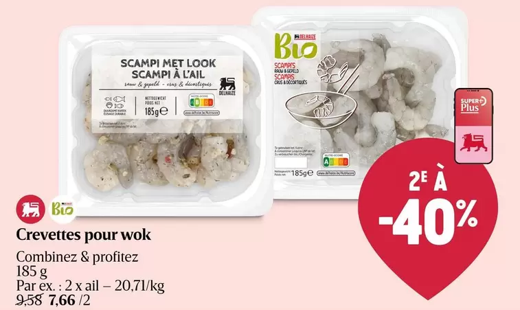 De - Crevettes pour wok