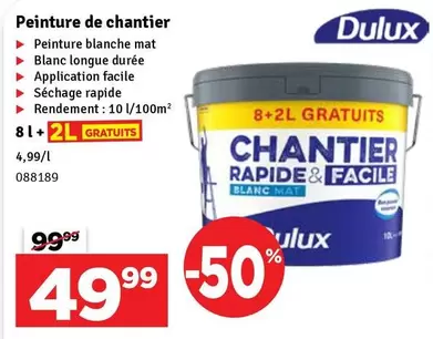 De - Peinture de chantier